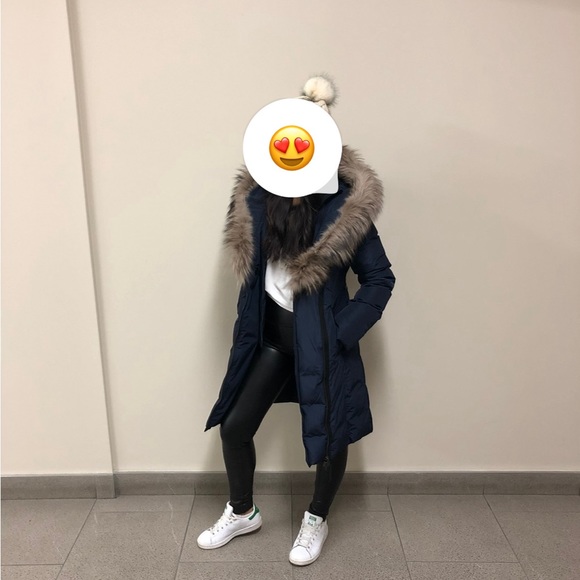 Women’s mackage Kay coat Navy blue  XS - Picture 5 of 5